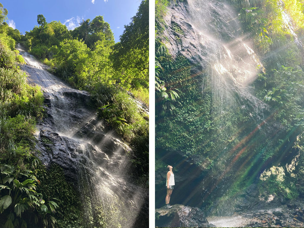 cascade couleuvre Martinique - blog voyage adventure awaits